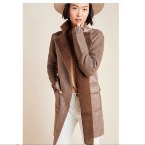 NWT Anthropologie Piper Sweater Coat